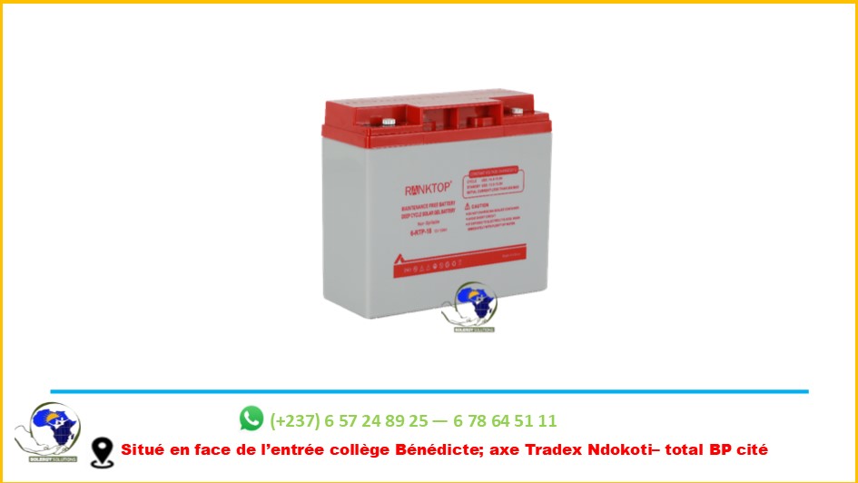 BATTERIE GEL 18AH ATP